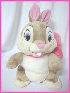 New  Easter Bow MISS BUNNY Plush BAMBI 10  