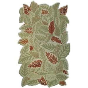  The Rug Market Resort Garden 25224 Green and Rust and 