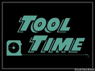 Home Improvement Tool Time logo Decal Sticker (2x)  