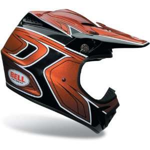   Moto 8 Nitro Orange/Black Full Face Motorcross Helmet   Size  Small