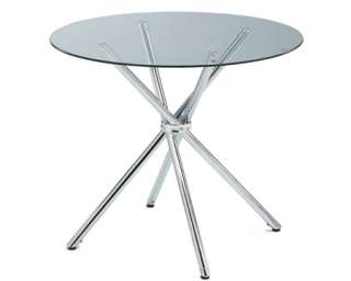 New Spec INC Cafe 305 Glass Top Dinning Table WF03059  