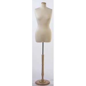   Female Torso Dressmaker Form with Base & Neck Block