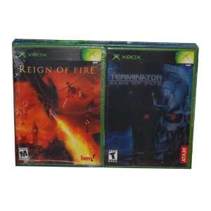 Xbox 4 pack Games Reign of Fire, Terminator, Dark Angel 