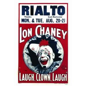 Laugh, Clown, Laugh Movie Poster (27 x 40 Inches   69cm x 102cm) (1928 