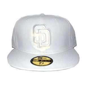   Custom New Era Official Fitted Hat   White Out