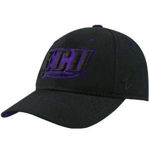  NCAA Zephyr East Carolina Pirates Black Fadeout Fitted Hat 