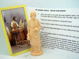 St Joseph Statue Home Seller Selling Kit Saint House Figurine 