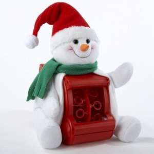    13 Animated Snowman Blowing Bubbles Machine