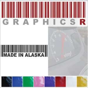   Barcode UPC Pride Patriot Made In Alaska AK A557   Blue Automotive
