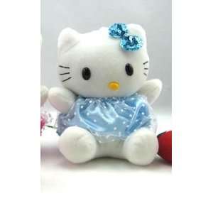  Hello Kitty Plush (Baby Blue) 18X13cm   Car Accessories 