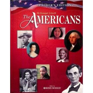 Americans Teachers Edition 0618689869 by McDougal Littell, 2007 ISBN 