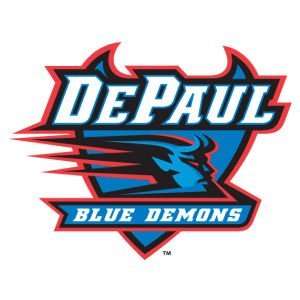  DePaul Blue Demons Vinyl Decal Automotive
