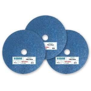  Eagle UK717850   7 inch Blue Zirconium Eagle Fibre Discs 