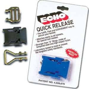    QUICK RELEASES Echo Helmet Quick Release Blue BLUE Automotive