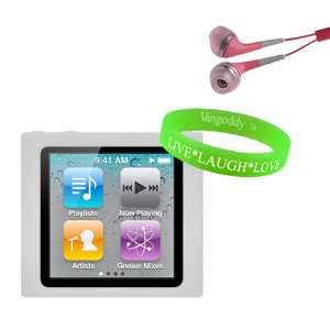  Premium Soft Clear Silicon Cover for Apple iPod Nano 6th 