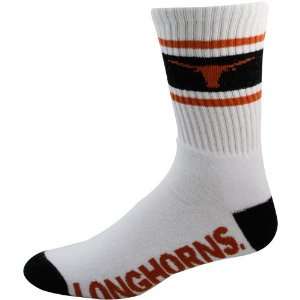 Texas Longhorns Striped Cushion Crew Socks