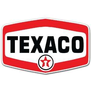  Texaco Gasoline Filling Station Racing Car Bumper Sticker 