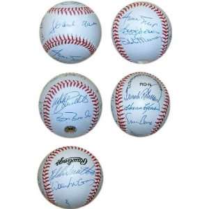  500 Home Run Club Autographed Baseball with 11 signatures 