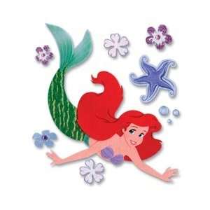 Jolees Disney Dimensional Sticker Ariel With Starfish DSM AS; 3 Items 