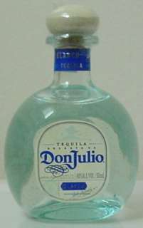 MINIATURE ~ DON JULIO BLANCO TEQUILA   New Bottle  