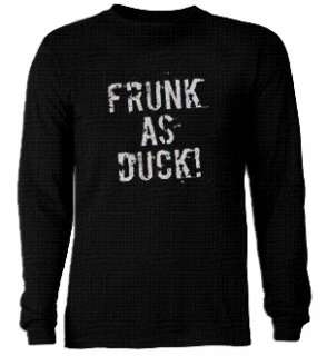 Big and & Tall Thermal Frunk As Duck Funny T shirt Tee  