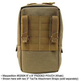 Maxpedition 6x9 Padded Pouch OD Green + FREE QUIKCLOT, IFAK, Admin 