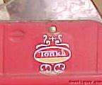 Vintage 1970s Tonka Toys Red Fire Truck Swivel Ladder  