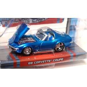  Maisto Pro Rodz Blue 1969 Corvette Coupe 164 Scale Die 