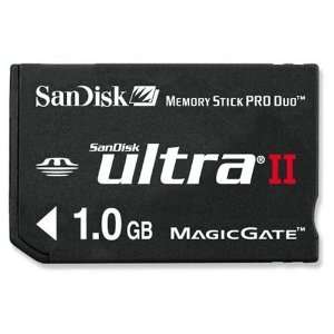  SanDisk Ultra II   Flash memory card   1 GB   MS PRO DUO 