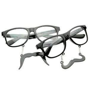 Handlebar Trendy Trucker NEW Wayfarers Mustache Glasses Sunglasses (2 