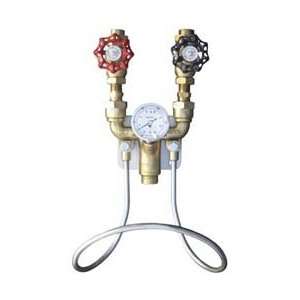  SuperKlean W/temp Gauge Brass Hot&cold Water Mxng Unit 