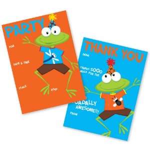  Frogs Fill In Thank You Notes & Invitations Health 
