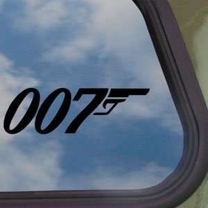  James Bond Black Decal Quantum Of Solace Movie Car Sticker 