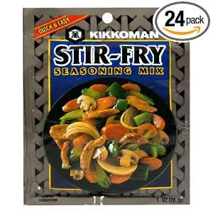 Kikkoman Stir Fry Mix, 1.0 Ounce Grocery & Gourmet Food