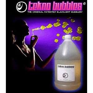  Tekno Bubbles   Gold UV Blacklight Reactive   1 Gallon 