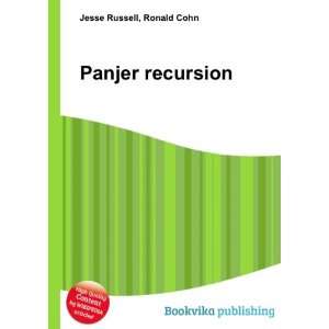  Panjer recursion Ronald Cohn Jesse Russell Books