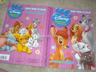New Unused Character Coloring/Activity Books (Vintage+)  