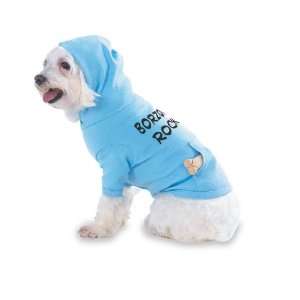  Borzois Rock Hooded (Hoody) T Shirt with pocket for your 