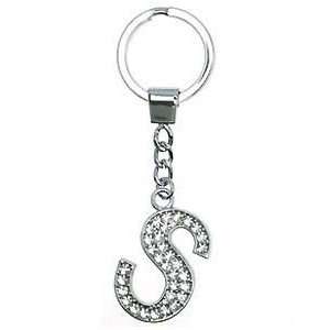  Letter S Keychain (Diamante) 