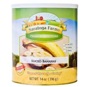 Saratoga Farms Banana Slices Grocery & Gourmet Food