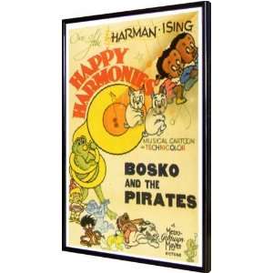  Bosko and the Pirates 11x17 Framed Poster