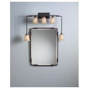 Silverton Collection 33 Tannery Bronze Beveled Mirror 