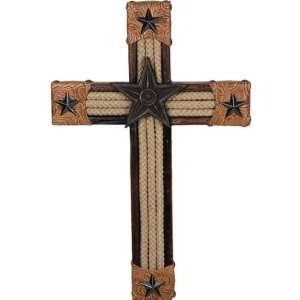 Rivers Edge Products 14 Inch Rope And Leather Horse Cross  