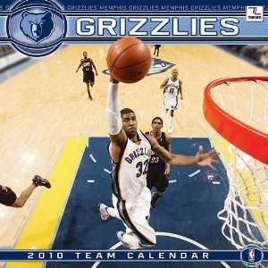  Memphis Grizzlies 2010 Team Calendar