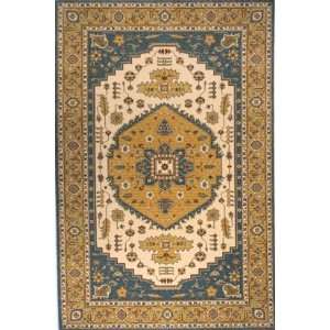   Garden PG 03 Teal Blue 2 6 x 8 0 Runner Area Rug