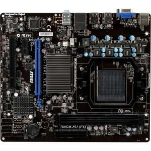  New   MSI 760GM P21 (FX) Desktop Motherboard   AMD 760G Chipset 