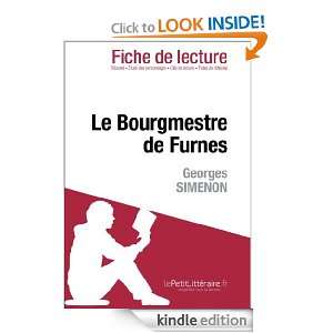 Le Bourgmestre de Furnes de Georges Simenon (Fiche de lecture) (French 