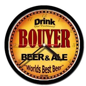  BOUYER beer and ale cerveza wall clock 