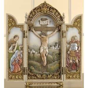  Blessed By Pope Benedit XVI 12 Crucifixion Triptych Scene 