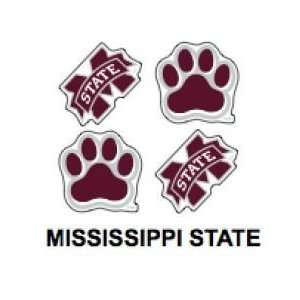   Adhesives BC 12 Mississippi State Fan A Peel Temporary Tattoo Sticker